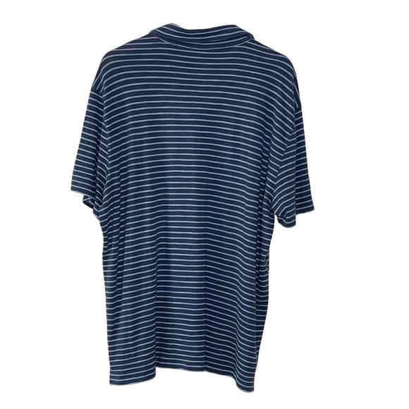 VINCE  MEN'S  STRIPED COTTON  POLO SHIRT SIZE XL/TG - Picture 2 of 8